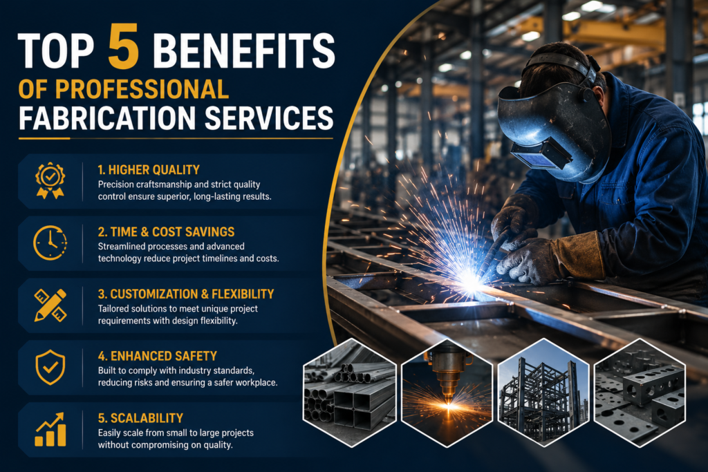 Top 5 Benefits of Professional Fabrication Services